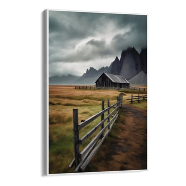Quadro Stampa su Tela Sentiero tra le cime - CupidoDesign