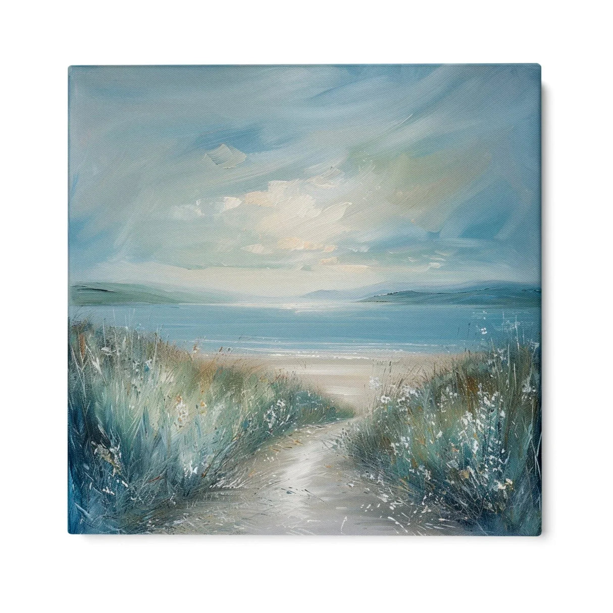Quadro Stampa su Tela Sentiero verso il Mare - CupidoDesign