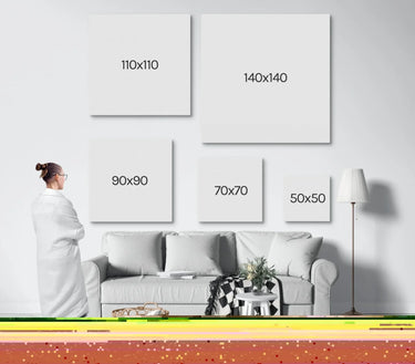 Quadro Stampa su Tela Sentiero verso il Mare - CupidoDesign