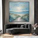 Quadro Stampa su Tela Sentiero verso il Mare - CupidoDesign