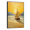 Quadro Stampa su Tela Serenità al tramonto - CupidoDesign