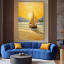 Quadro Stampa su Tela Serenità al tramonto - CupidoDesign