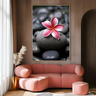 Quadro Stampa su Tela Serenità floreale - CupidoDesign