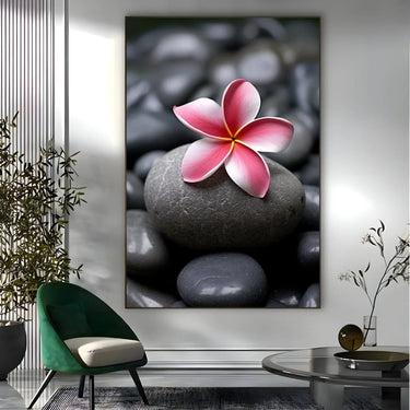 Quadro Stampa su Tela Serenità floreale - CupidoDesign