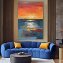 Quadro Stampa su Tela Serenità Lucente - CupidoDesign