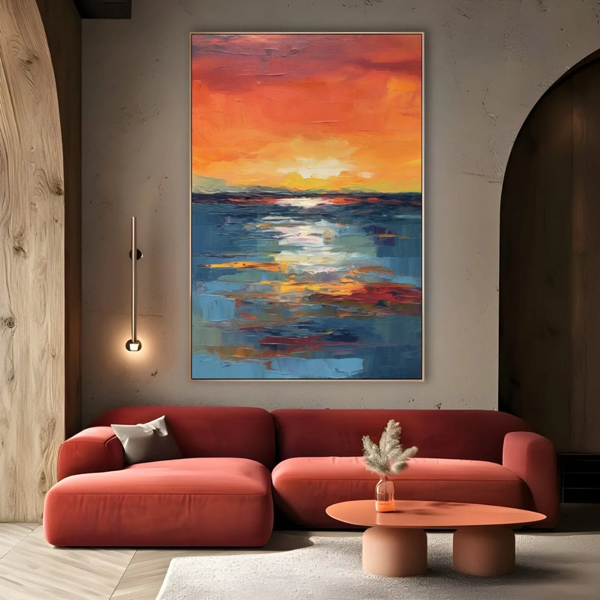 Quadro Stampa su Tela Serenità Lucente - CupidoDesign