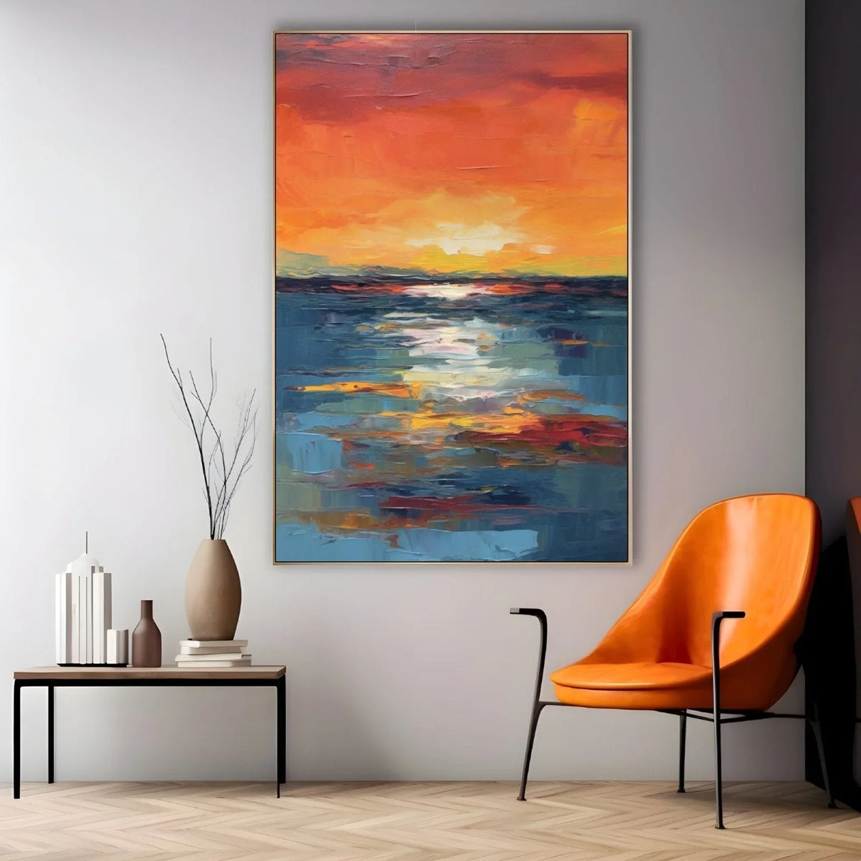 Quadro Stampa su Tela Serenità Lucente - CupidoDesign