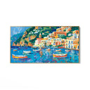 Quadro Stampa su Tela Sfumature di Positano - CupidoDesign