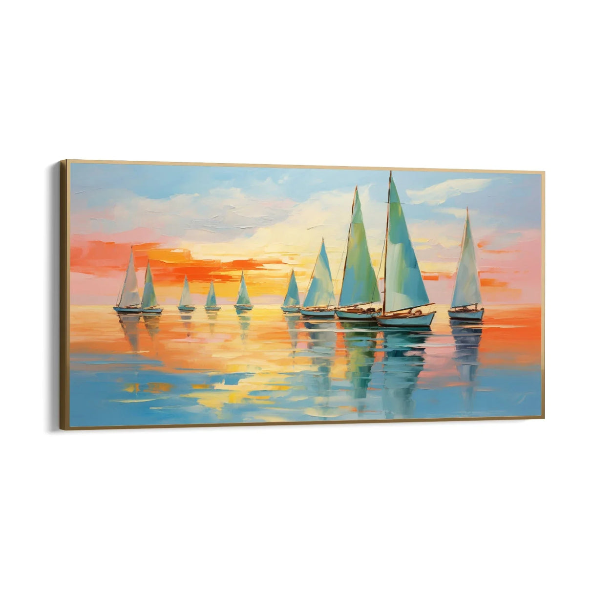 Quadro Stampa su Tela Sfumature al Tramonto - CupidoDesign