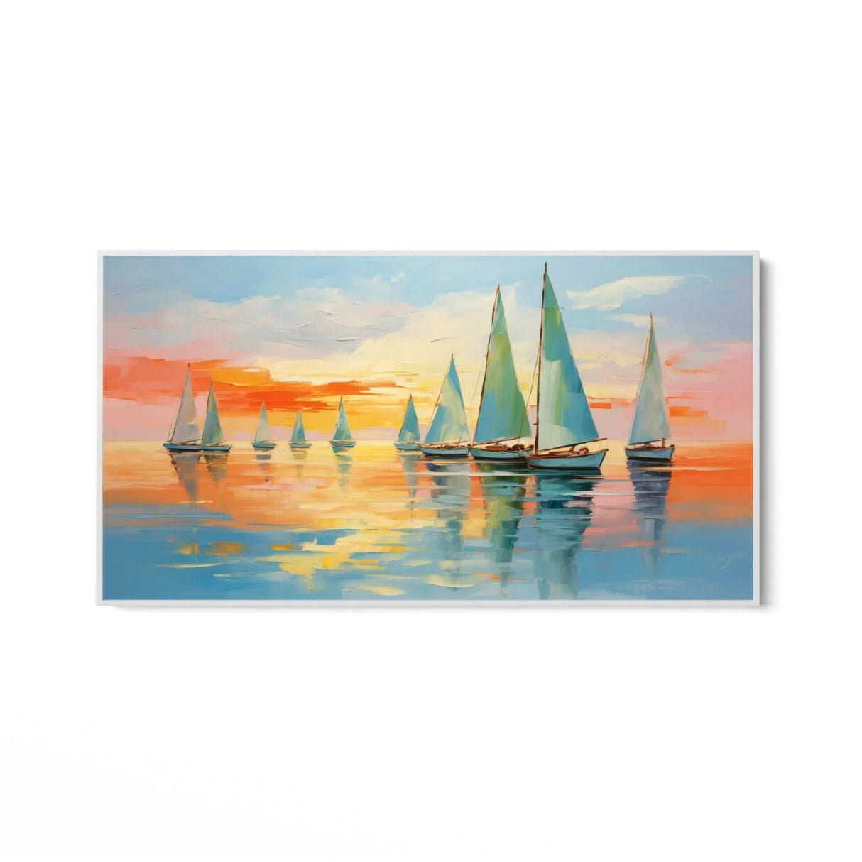 Quadro Stampa su Tela Sfumature al Tramonto - CupidoDesign