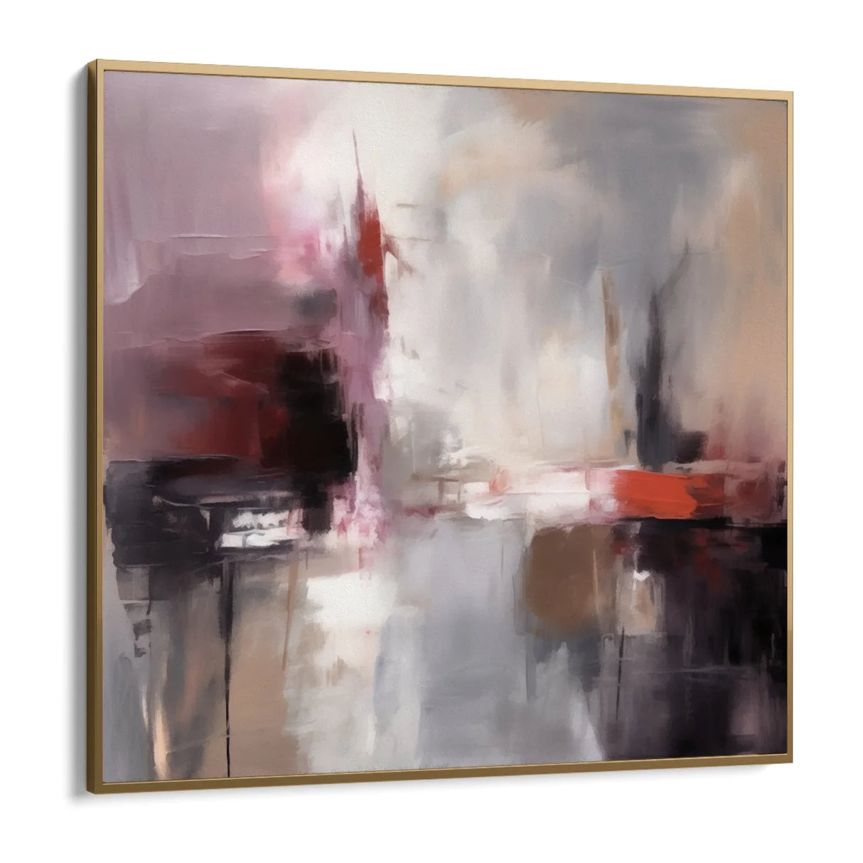 Quadro Stampa su Tela Sfumature astratte - CupidoDesign