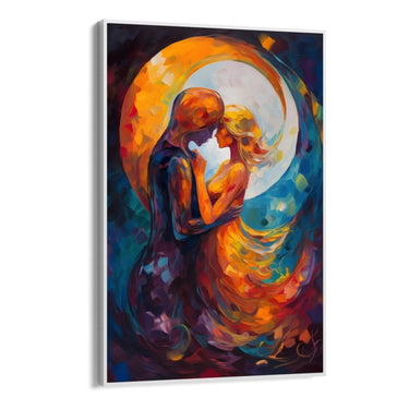 Quadro Stampa su Tela Sfumature d'Amore - CupidoDesign