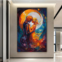 Quadro Stampa su Tela Sfumature d'Amore - CupidoDesign