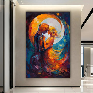 Quadro Stampa su Tela Sfumature d'Amore - CupidoDesign