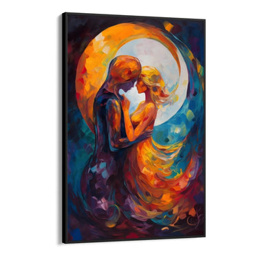 Quadro Stampa su Tela Sfumature d'Amore - CupidoDesign