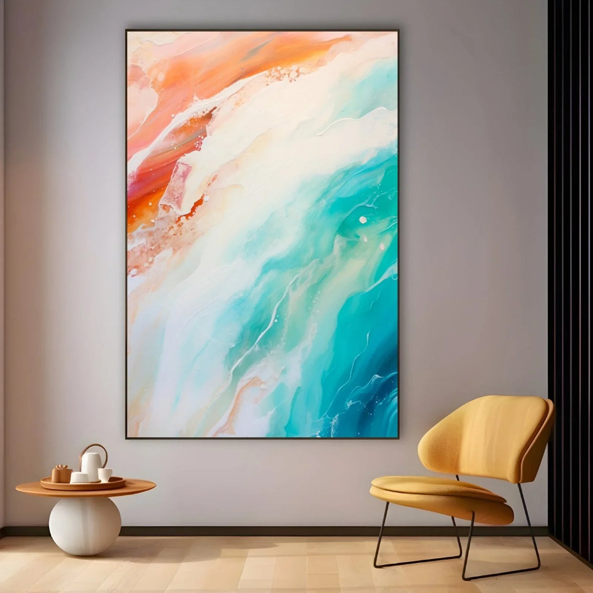 Quadro Stampa su Tela Sfumature dell'infinito - CupidoDesign