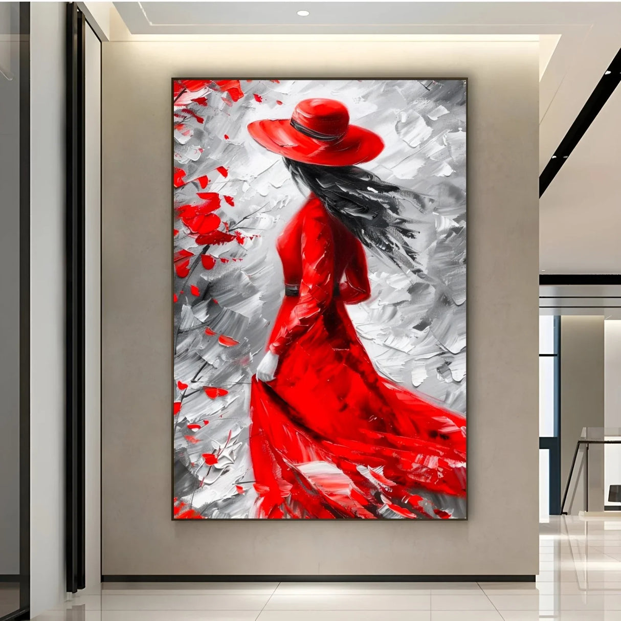 Quadro Stampa su Tela Sfumature di Femminilità - CupidoDesign