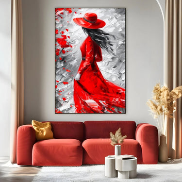 Quadro Stampa su Tela Sfumature di Femminilità - CupidoDesign