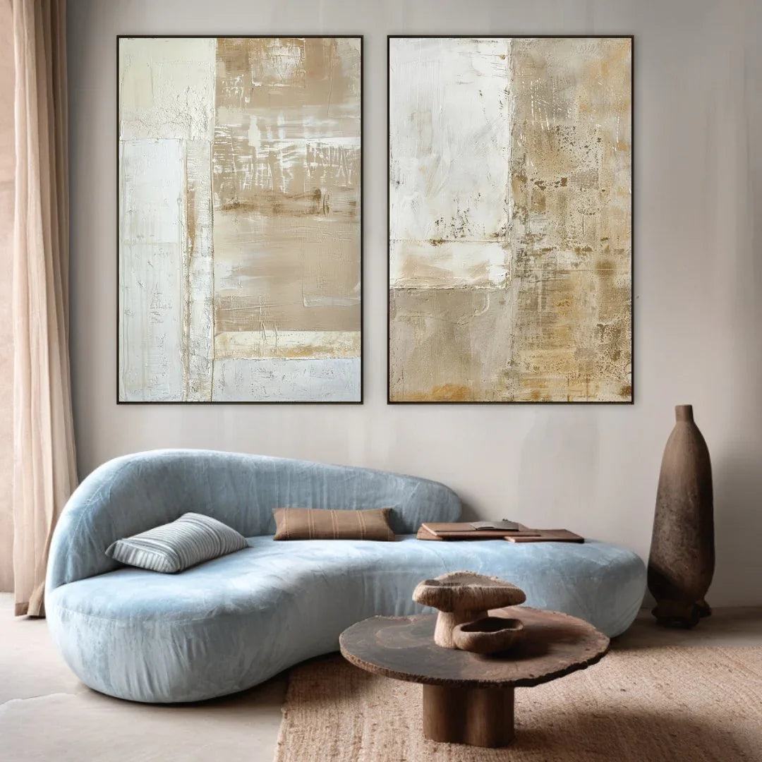 Quadro Stampa su Tela Sfumature Leggere - CupidoDesign