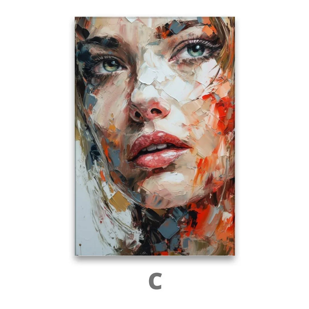 Quadro Stampa su Tela Sguardi intensi - CupidoDesign