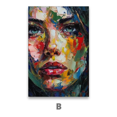 Quadro Stampa su Tela Sguardi intensi - CupidoDesign