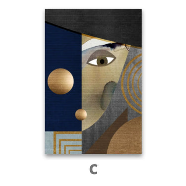 Quadro Stampa su Tela Sguardi Mistici - CupidoDesign