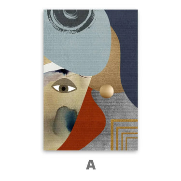 Quadro Stampa su Tela Sguardi Mistici - CupidoDesign