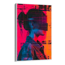 Quadro Stampa su Tela Sguardi nascosti - CupidoDesign