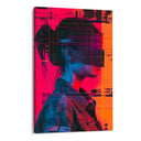 Quadro Stampa su Tela Sguardi nascosti - CupidoDesign