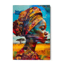 Quadro Stampa su Tela Sguardo Africano - CupidoDesign