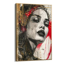 Quadro Stampa su Tela Sguardo Avvolgente - CupidoDesign