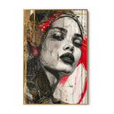 Quadro Stampa su Tela Sguardo Avvolgente - CupidoDesign