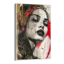 Quadro Stampa su Tela Sguardo Avvolgente - CupidoDesign