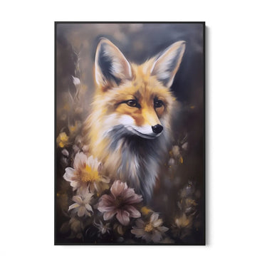 Quadro Stampa su Tela Sguardo dei boschi - CupidoDesign