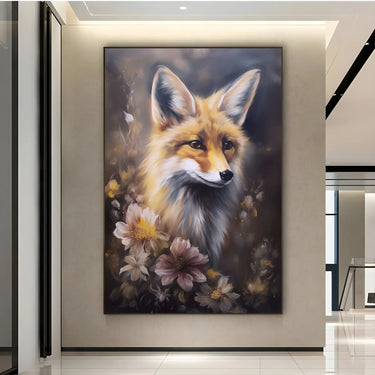 Quadro Stampa su Tela Sguardo dei boschi - CupidoDesign