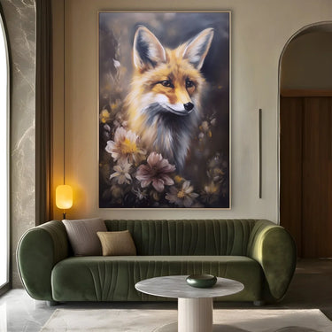 Quadro Stampa su Tela Sguardo dei boschi - CupidoDesign