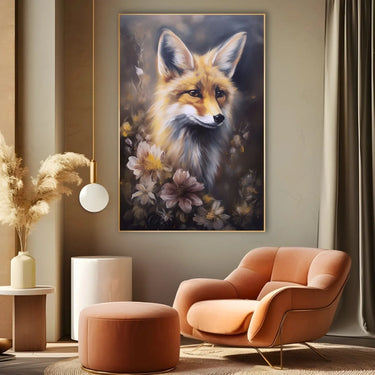 Quadro Stampa su Tela Sguardo dei boschi - CupidoDesign