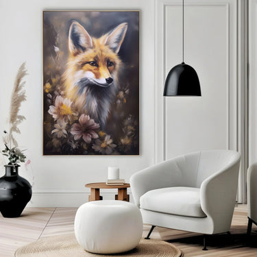 Quadro Stampa su Tela Sguardo dei boschi - CupidoDesign