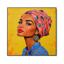 Quadro Stampa su Tela Sguardo del destino - CupidoDesign