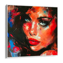 Quadro Stampa su Tela Sguardo Innocente - CupidoDesign