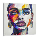 Quadro Stampa su Tela Sguardo senza confini - CupidoDesign