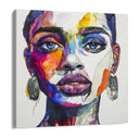 Quadro Stampa su Tela Sguardo senza confini - CupidoDesign