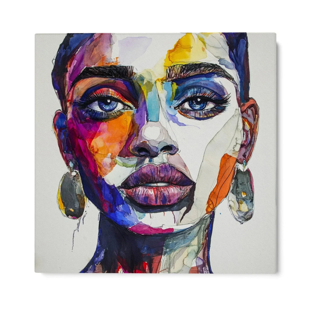 Quadro Stampa su Tela Sguardo senza confini - CupidoDesign