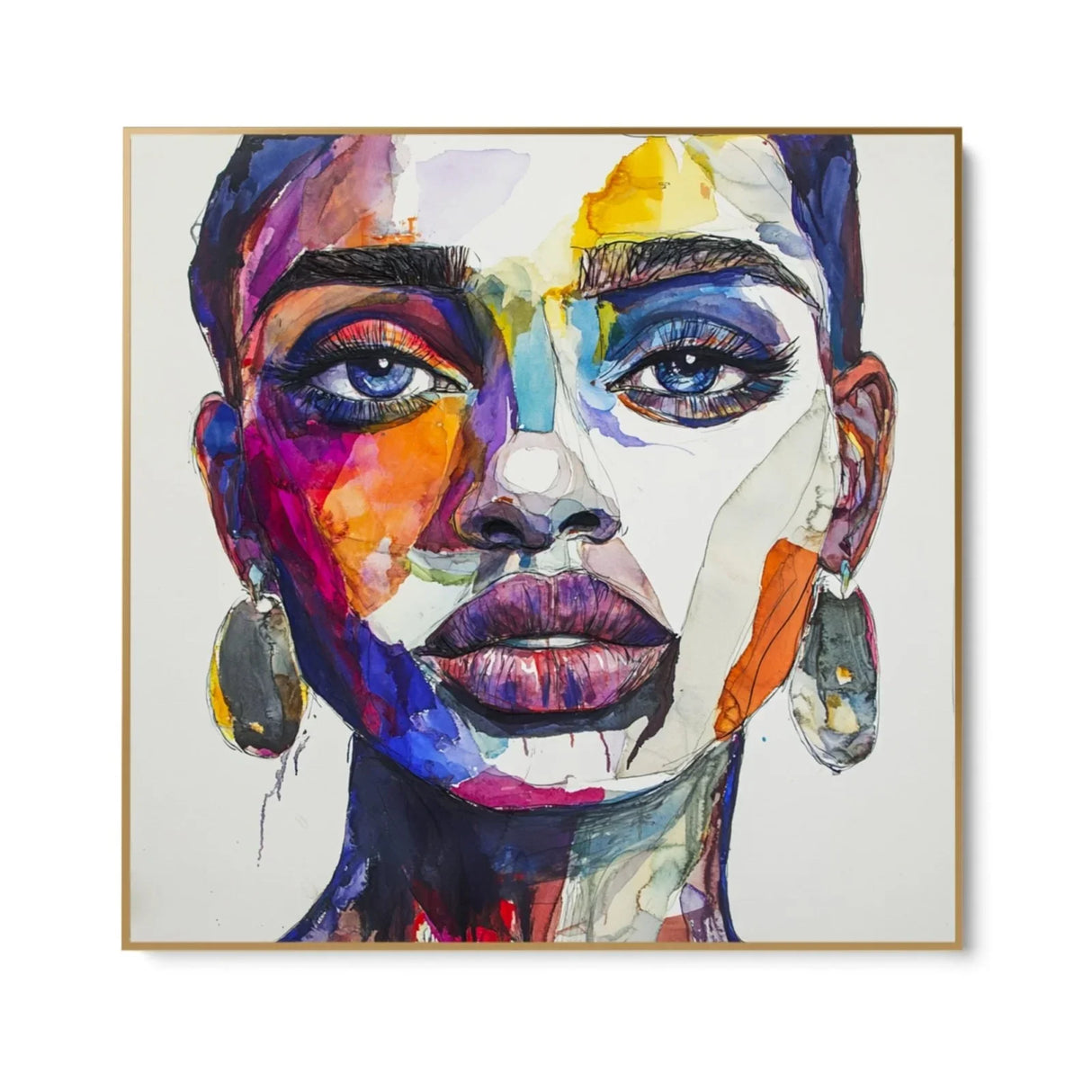 Quadro Stampa su Tela Sguardo senza confini - CupidoDesign