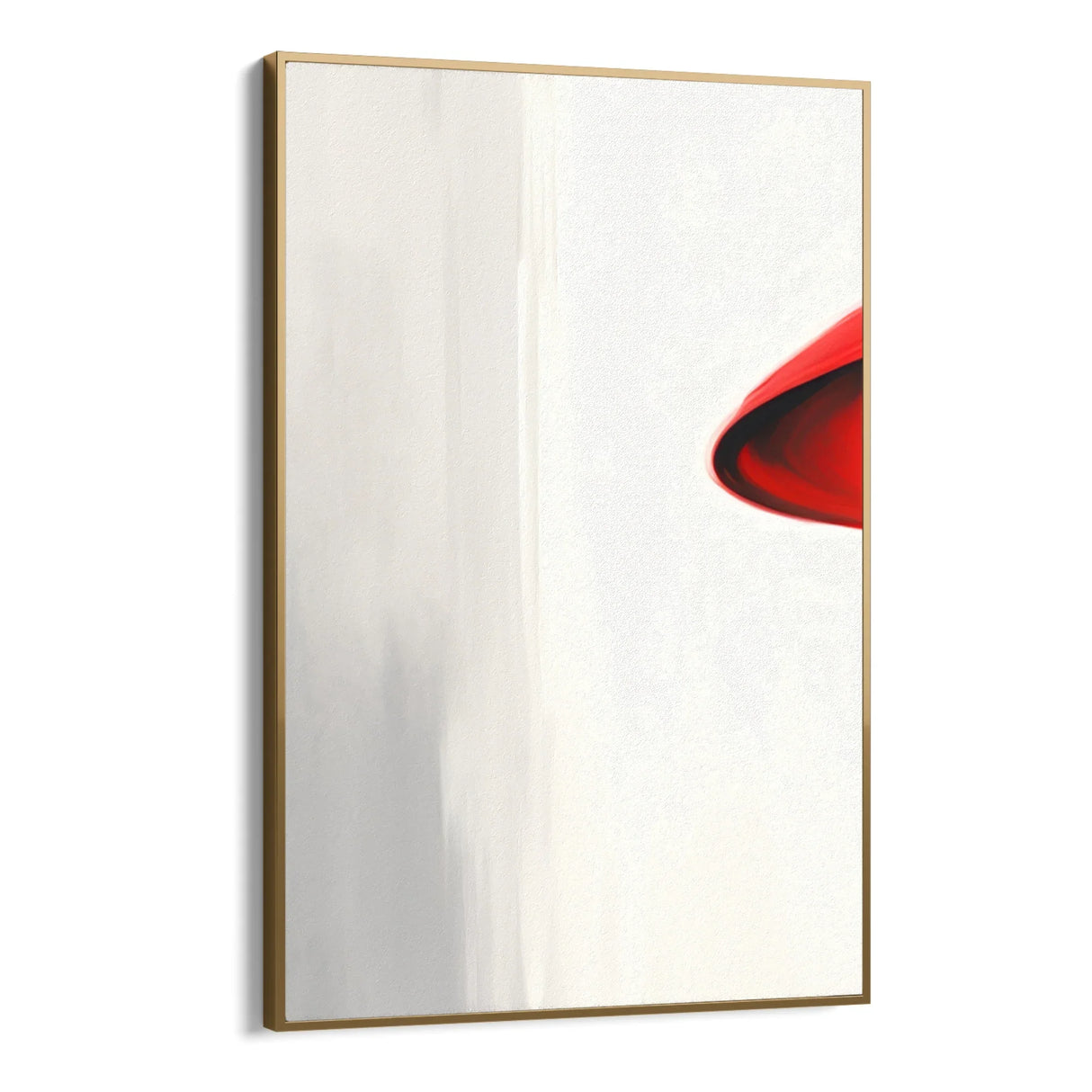 Quadro Stampa su Tela Sguardo Scarlatto - CupidoDesign