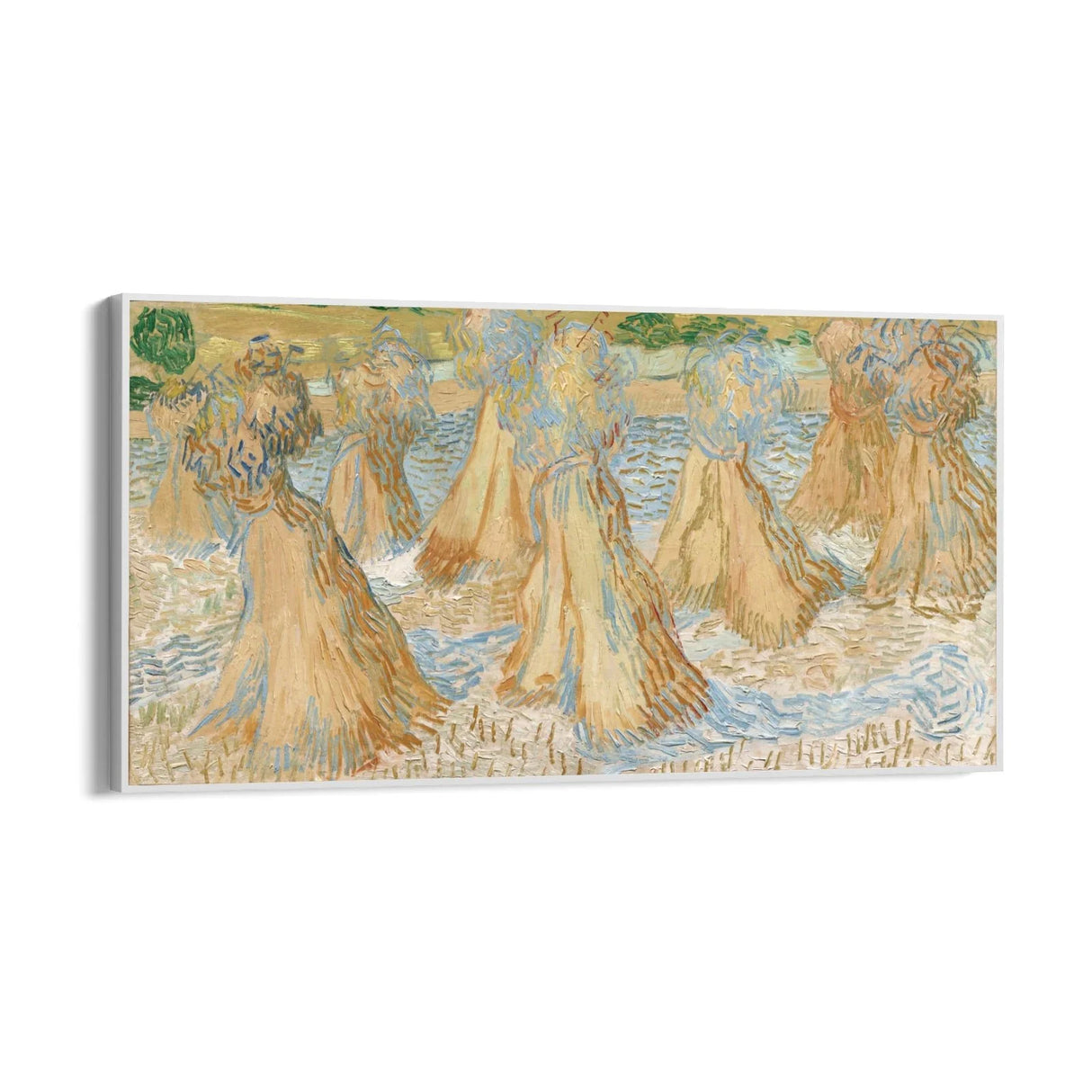 Quadro Stampa su Tela Sheaves of Wheat, Vincent Van Gogh - CupidoDesign