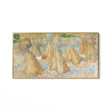 Quadro Stampa su Tela Sheaves of Wheat, Vincent Van Gogh - CupidoDesign