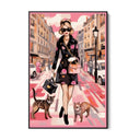 Quadro Stampa su Tela Shopping In Milan - CupidoDesign