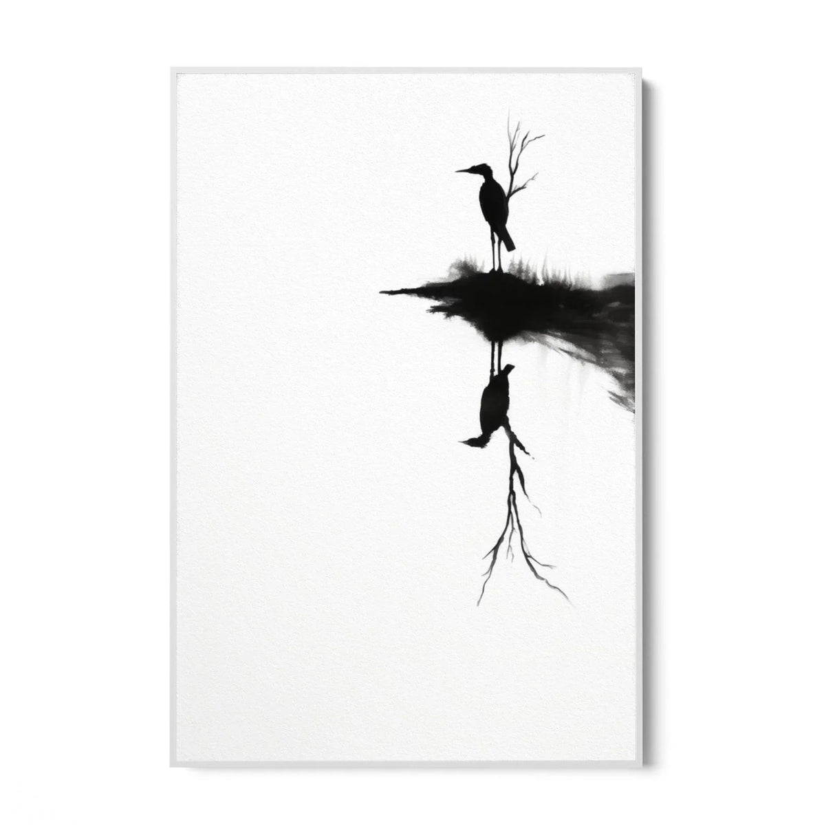 Quadro Stampa su Tela Silenzio Astratto - CupidoDesign