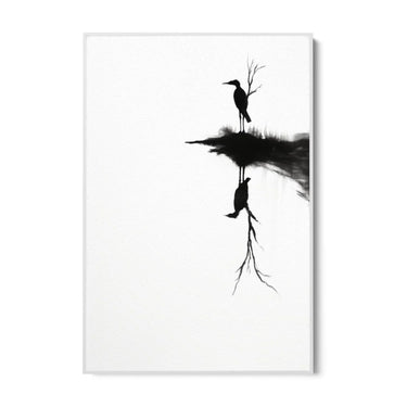 Quadro Stampa su Tela Silenzio Astratto - CupidoDesign